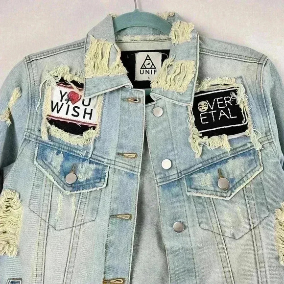 UNIF Fornever Jean Jacket - Picture 4 of 13